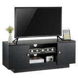 TTAP Venice 120cm Wide Black TV Stand