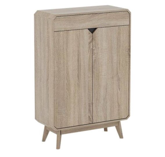 Kudl BR15 Light Oak Shoe Cupboard