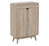 Kudl BR15 Light Oak Shoe Cupboard
