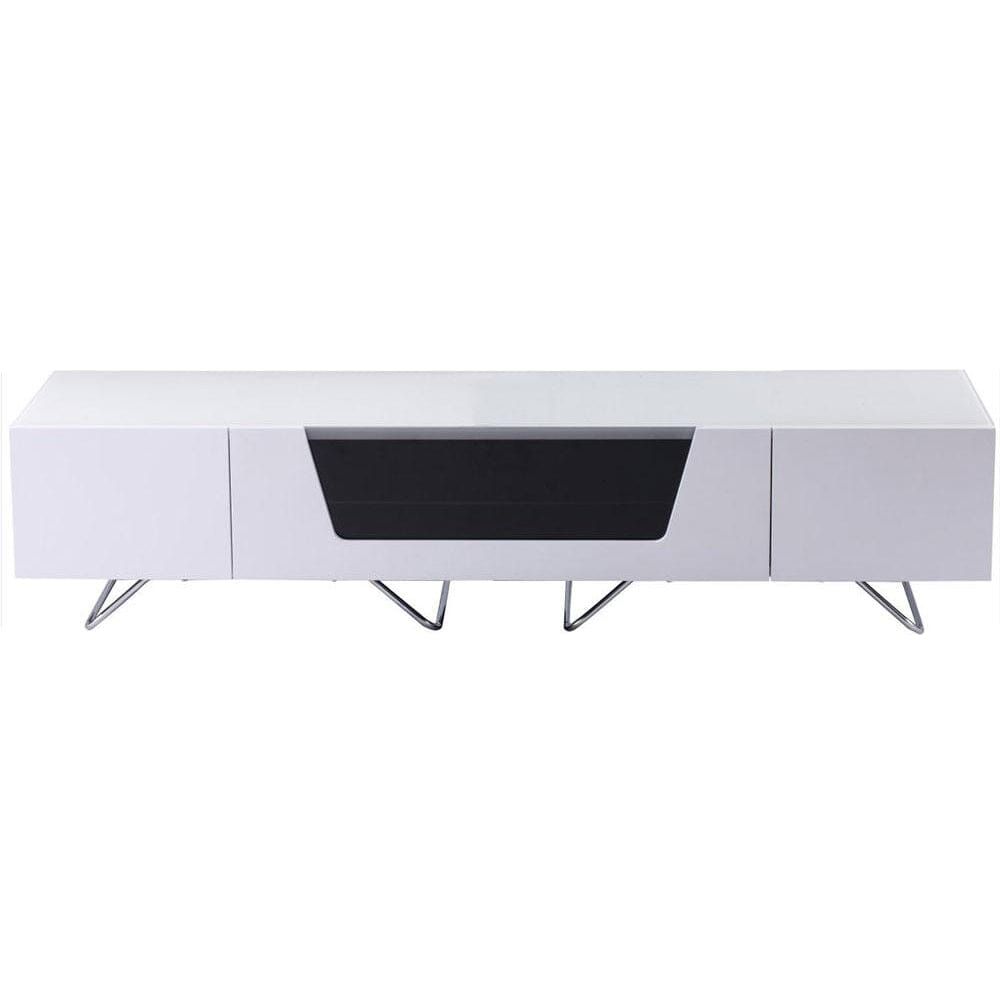 Alphason Chromium 1600mm TV Stand in White (CRO2-1600CB-WHT)