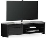 Alphason Finewoods FW1350CB-BLK Black Oak TV Stand