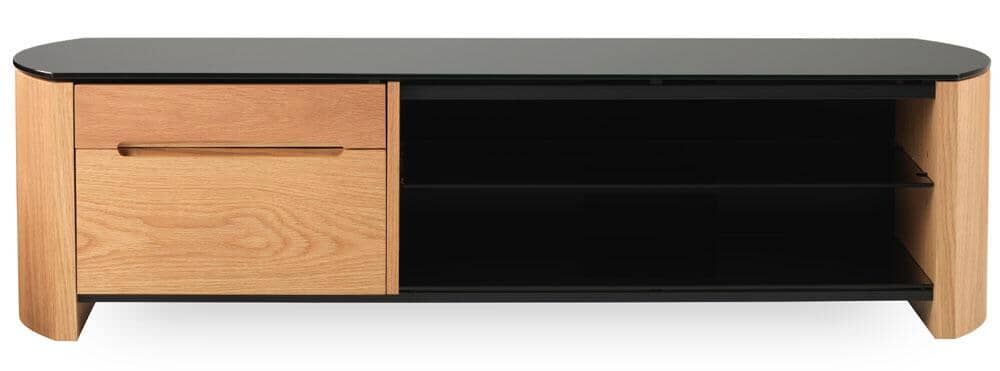 Alphason Finewoods FW1350CB-LO Light Oak TV Stand