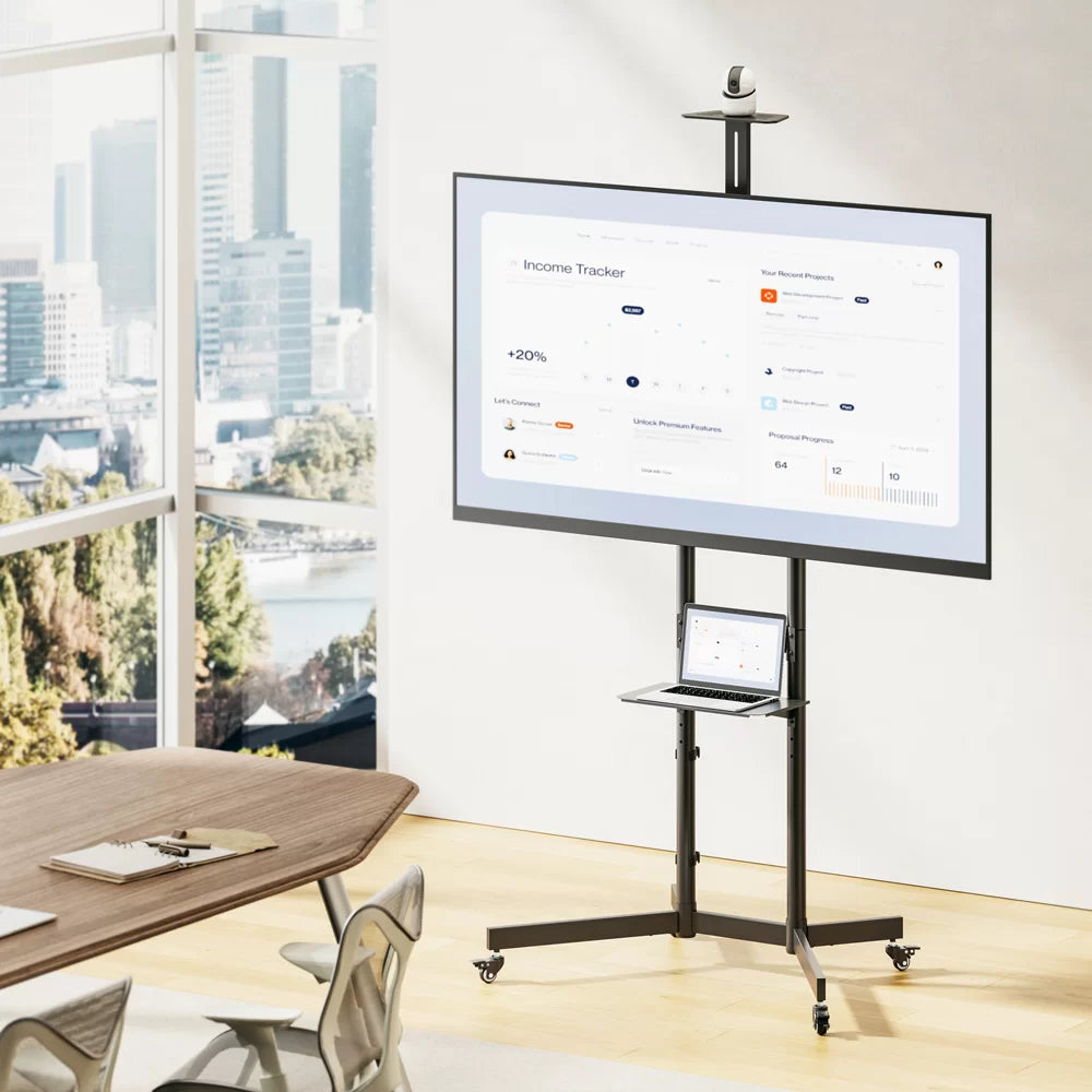 AVF APTC6100: AVF PRO Height Adjustable Mobile TV Trolley