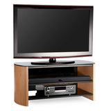 Alphason Finewoods Light Oak TV / Hifi Stand - FW1100-LO/B