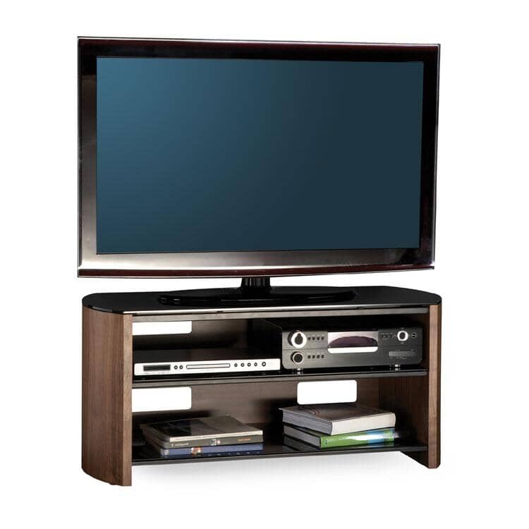 Alphason Finewoods Walnut TV / Hifi Stand - FW1100-W/B