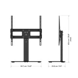 AVF B450BB: Universal Tabletop TV Stand/Base – Fixed View (400 VESA)