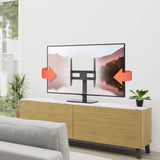 AVF B452BB: Universal Tabletop TV Stand/Base – Swivel (400 VESA)