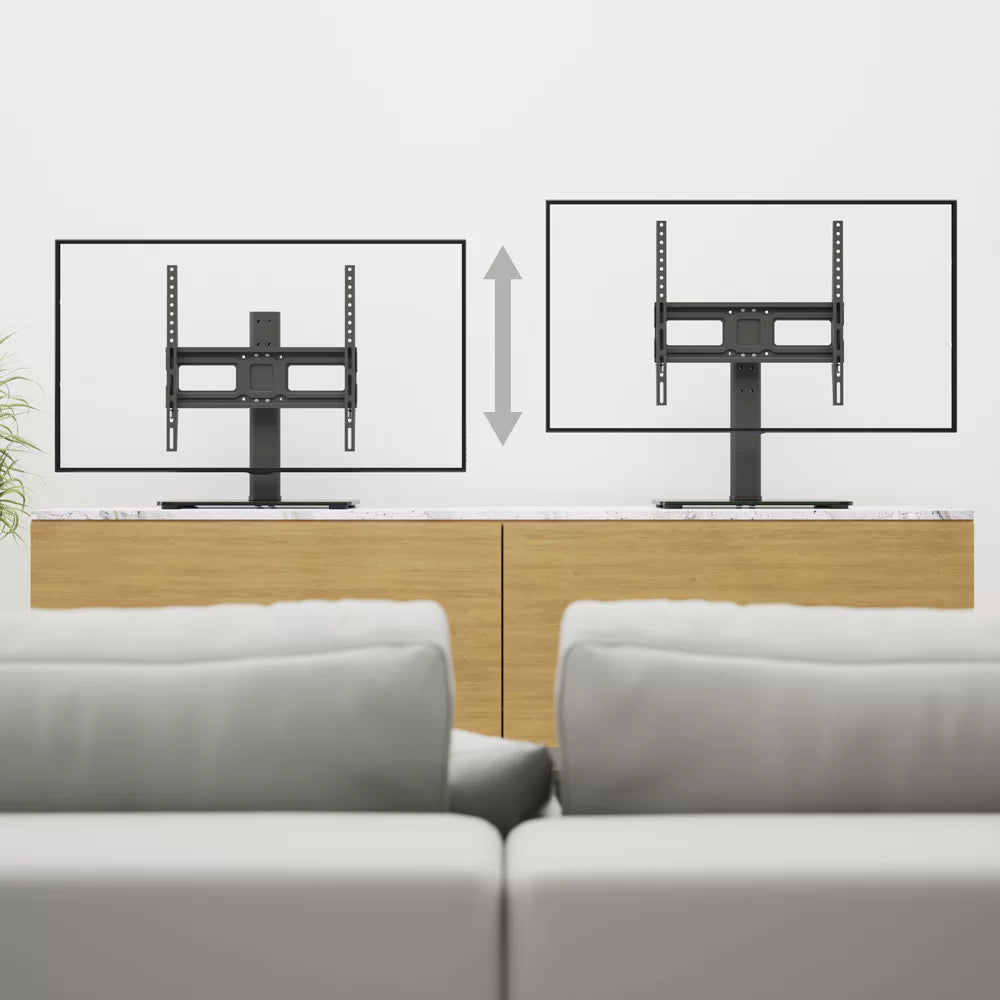 AVF B452BB: Universal Tabletop TV Stand/Base – Swivel (400 VESA)