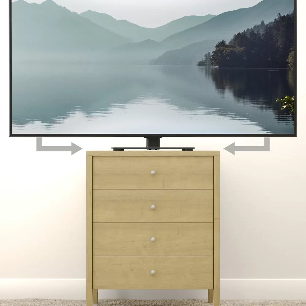 AVF B650BB: Universal Tabletop TV Stand/Base – Fixed View (600 VESA)
