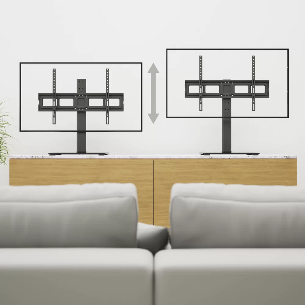 AVF B650BB: Universal Tabletop TV Stand/Base – Fixed View (600 VESA)