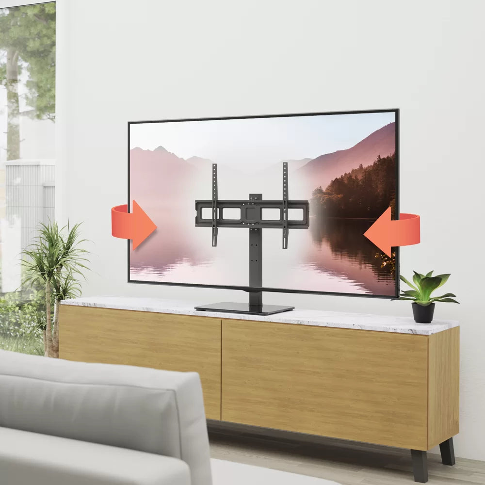 AVF B652BB: Universal Tabletop TV Stand/Base – Swivel (600 VESA)