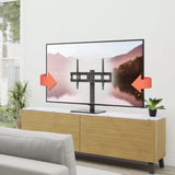AVF B652BB: Universal Tabletop TV Stand/Base – Swivel (600 VESA)