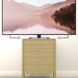 AVF B652BB: Universal Tabletop TV Stand/Base – Swivel (600 VESA)