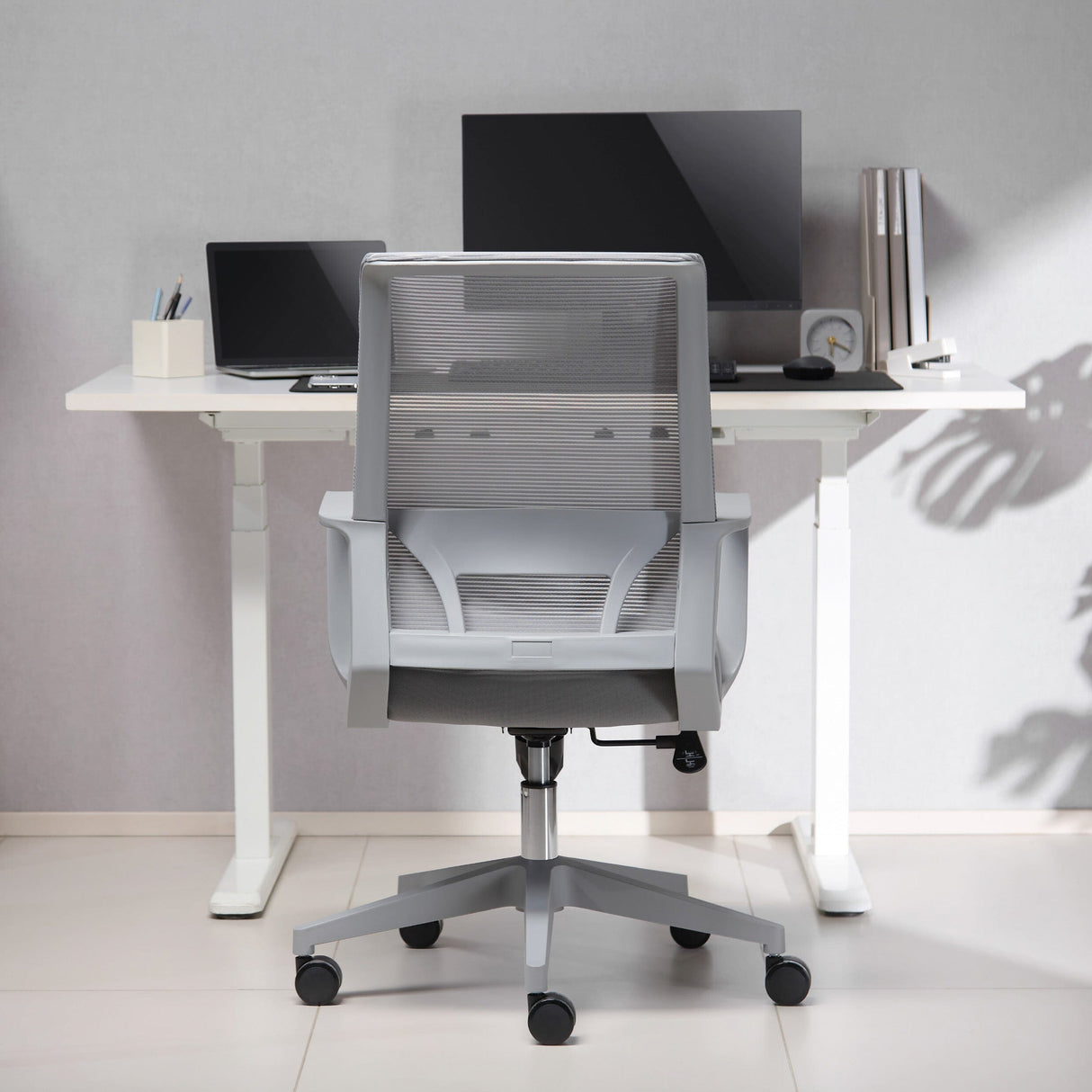 TTAP Cambridge Grey Mesh Office Chair