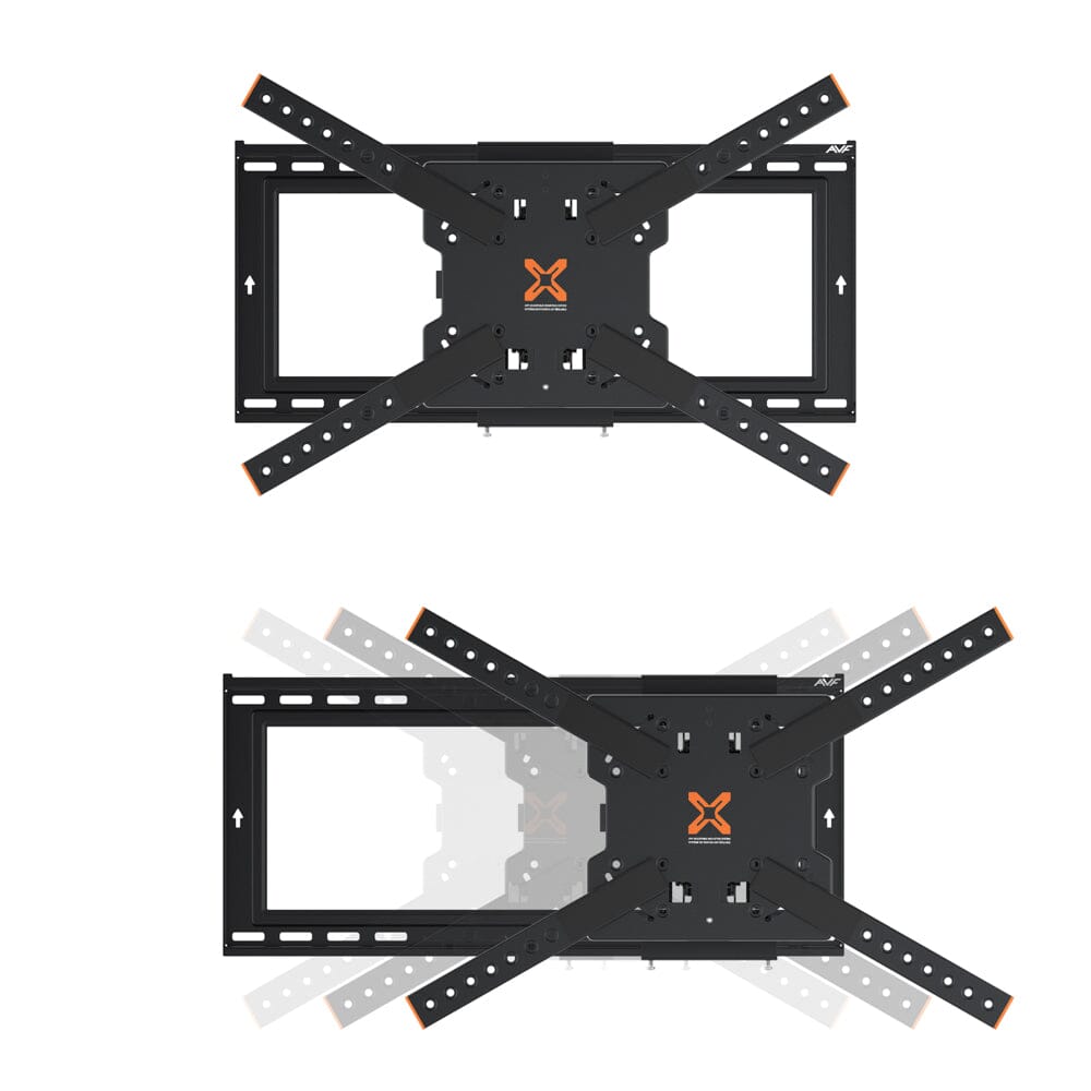 AVF WL62UK: Tilt and Turn TV Wall Mount for TV's up to 100"