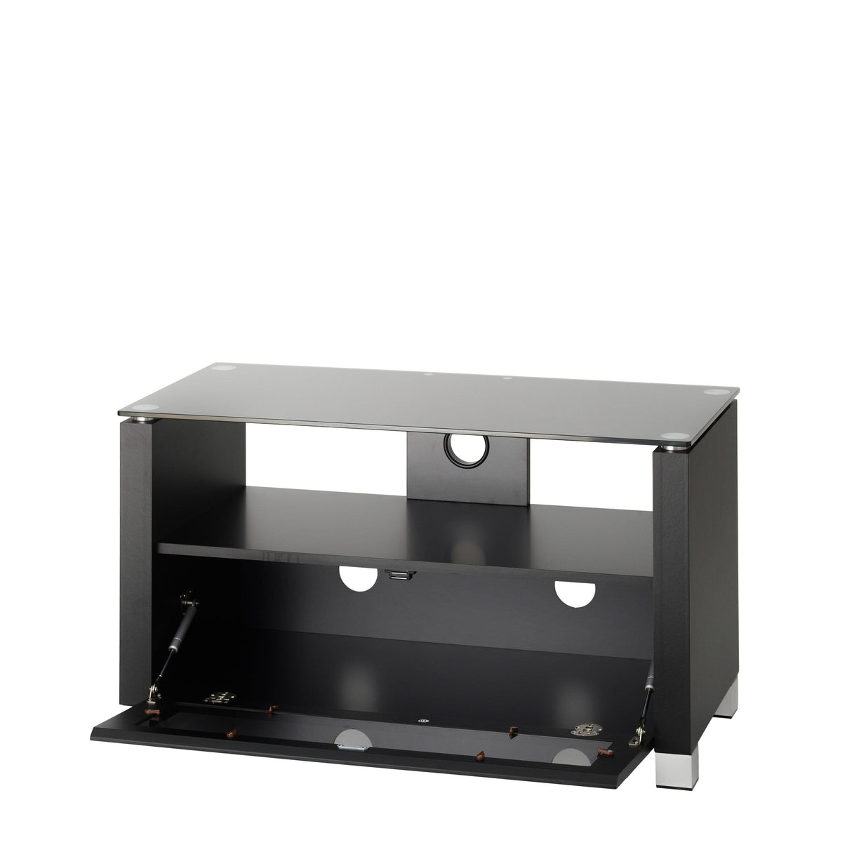 TTAP 850mm Wide Elegance TV Cabinet in Black