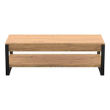 AVF Ridgewood 120cm Wide Rustic Light Wooden TV Stand (FS1200RIDLW)