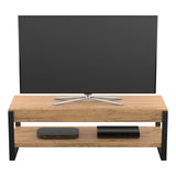 AVF Ridgewood 120cm Wide Rustic Light Wooden TV Stand (FS1200RIDLW)