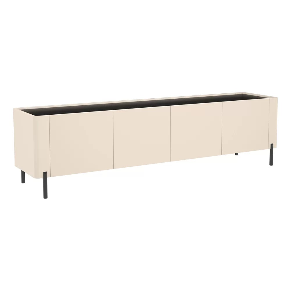 AVF FS200CASTB: Caspian 2m TV Stand (Taupe & Black)