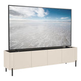 AVF FS200CASTB: Caspian 2m TV Stand (Taupe & Black)
