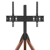 AVF FSL1000HOXDWB Dark Wood Hoxton Tripod TV Stand with Shelf