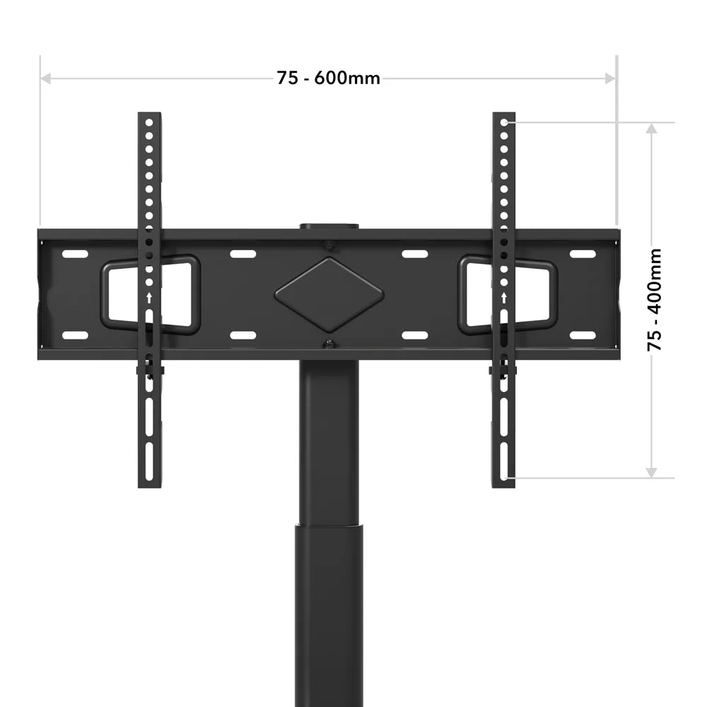 AVF FSL550LFBB: AVF Loft All-in-One Column TV Stand (Black)