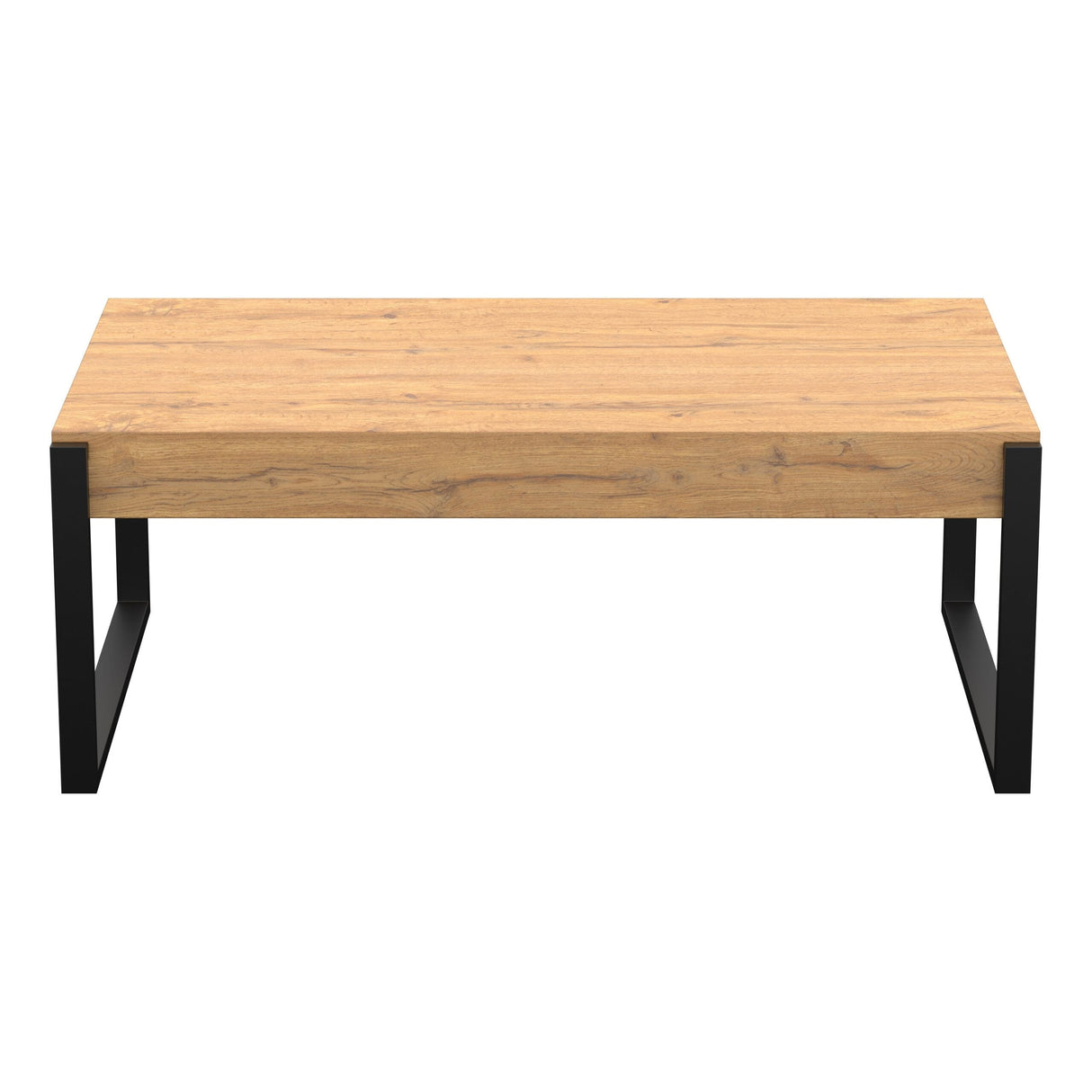 AVF Ridgewood 110cm Wide Rustic Light Wooden Coffee Table (FT110RIDLW)