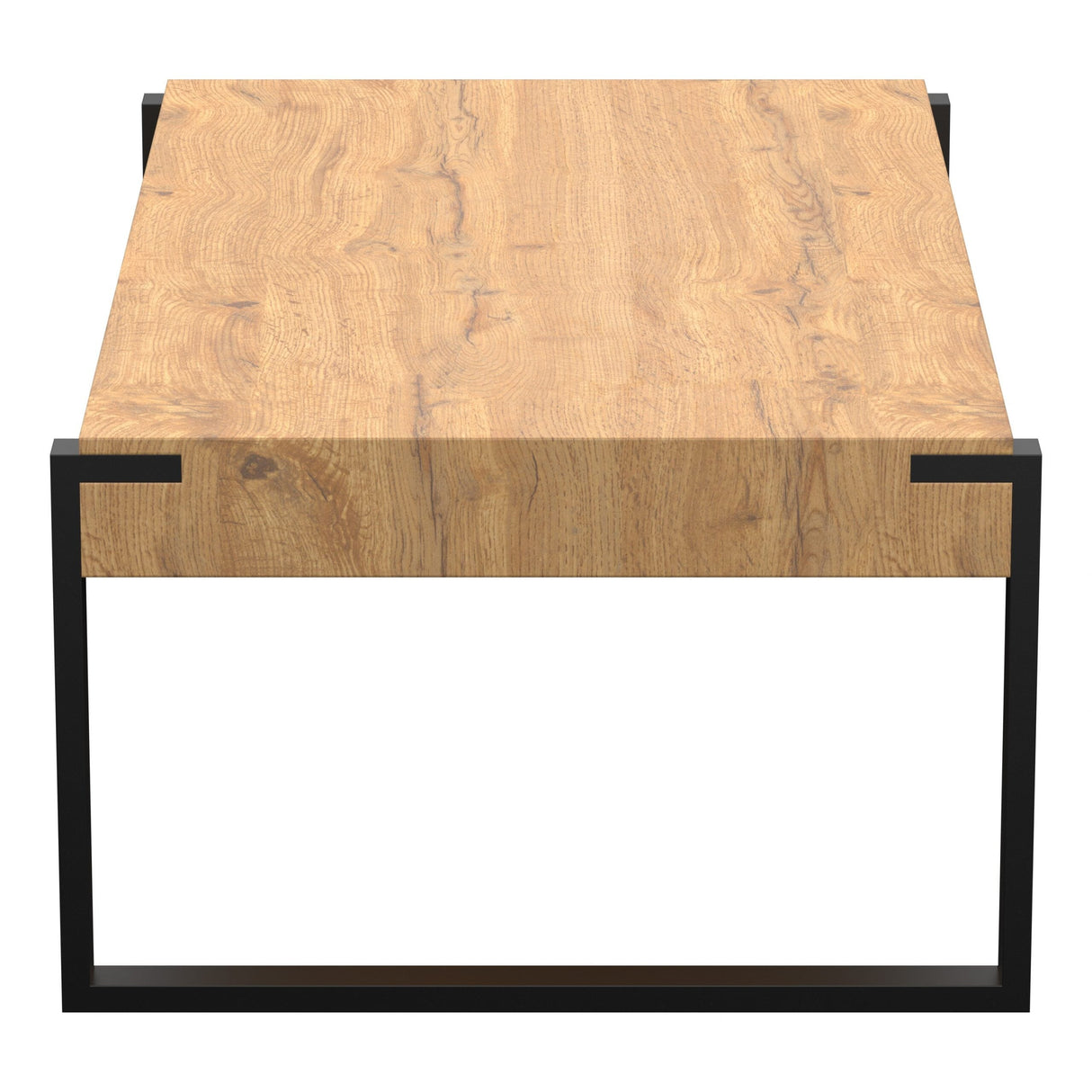 AVF Ridgewood 110cm Wide Rustic Light Wooden Coffee Table (FT110RIDLW)