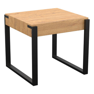 AVF Ridgewood 50cm Wide Rustic Light Wooden Side Table (FT50RIDLW)