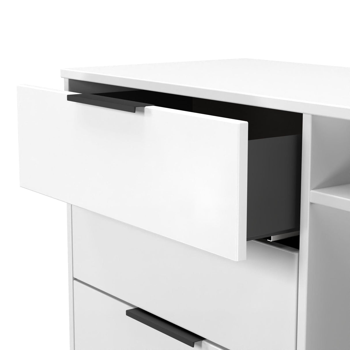 Welcome Furniture Matt White Hong Kong 3 Drawer TV Cabinet HKB246WMWM