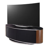 MDA Designs Luna Walnut Oval TV Cabinet