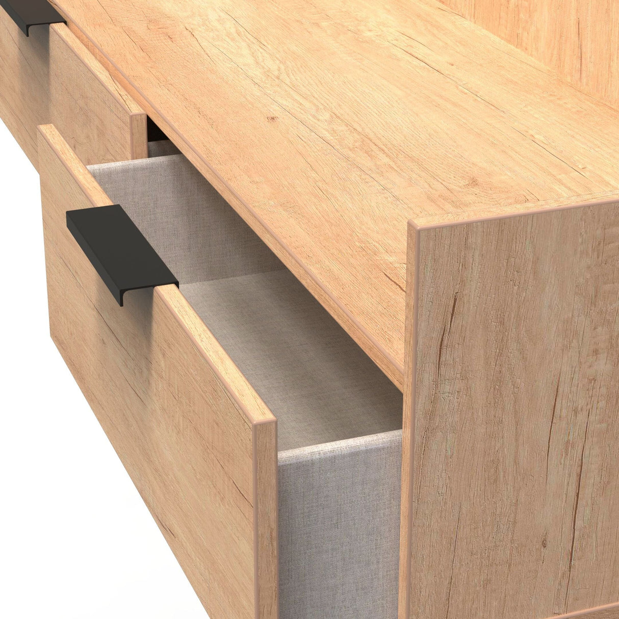 Welcome Furniture Nebraska Oak Hong Kong TV Cabinet HKB255NBNB