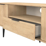 Welcome Furniture Nebraska Oak Hong Kong Wide TV Cabinet HKB252NBNB