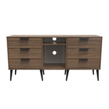 Welcome Furniture Carini Walnut Hong Kong 6 Drawer TV Cabinet HKB247CWCW