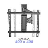 AVF OHL404: Full Motion TV Wall Mount for TV's up to 70"