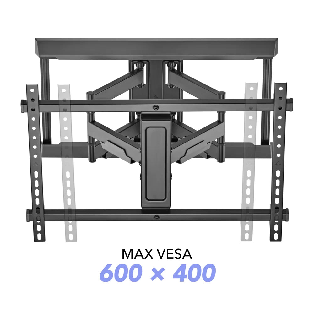 AVF OHL665: Full Motion TV Wall Mount for TV's up to 80"