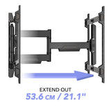 AVF OHL665: Full Motion TV Wall Mount for TV's up to 80"