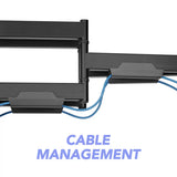 AVF OHL665: Full Motion TV Wall Mount for TV's up to 80"