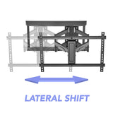 AVF OHL665: Full Motion TV Wall Mount for TV's up to 80"