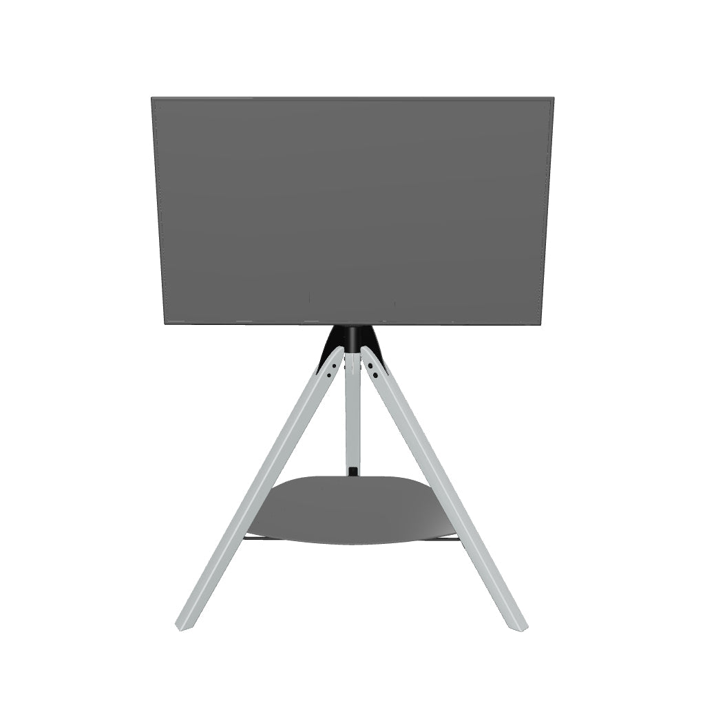 AVF FSL1000HOXGB Grey Hoxton Tripod TV Stand with Shelf