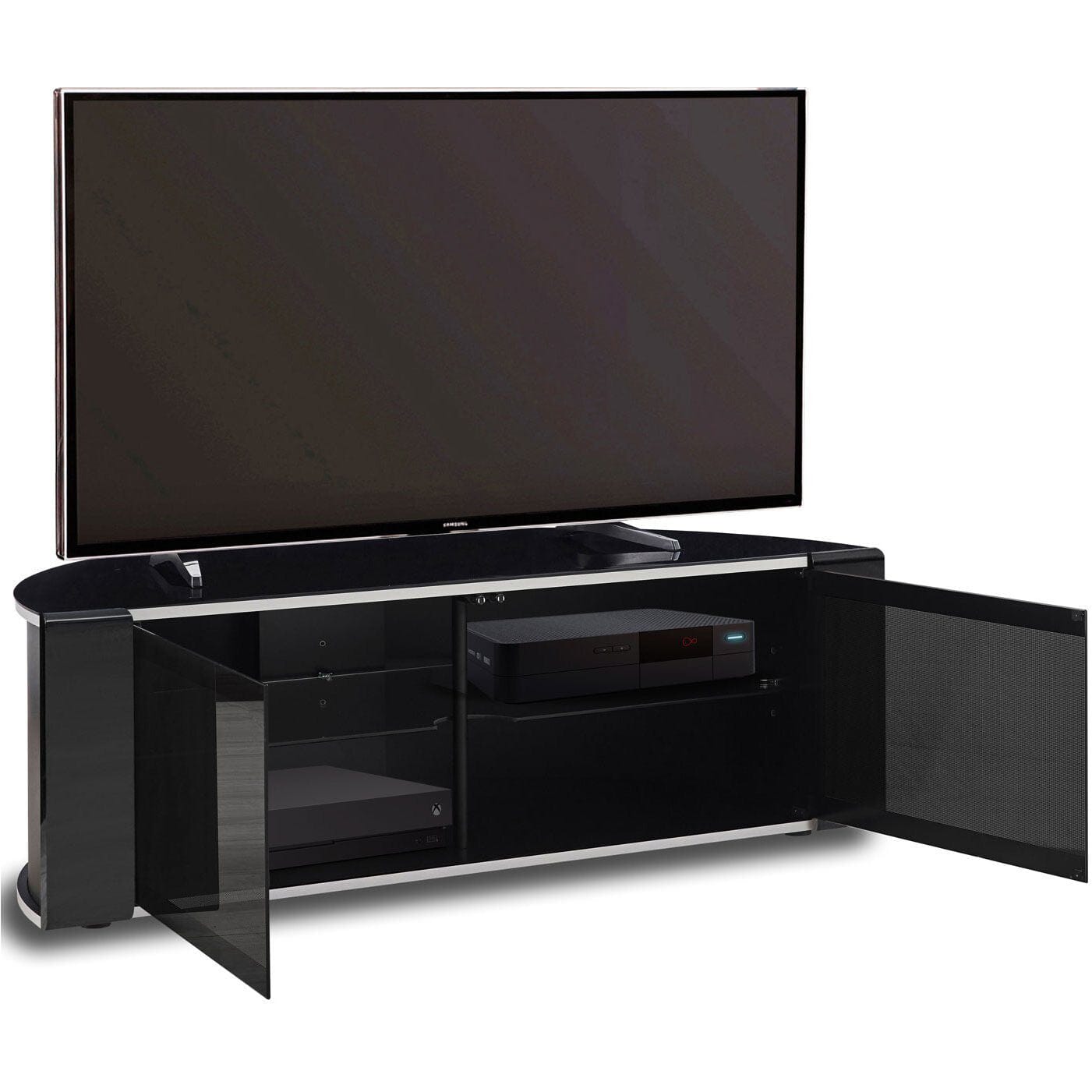 MDA Designs Sirius 1200 Black TV Stand AV4Home
