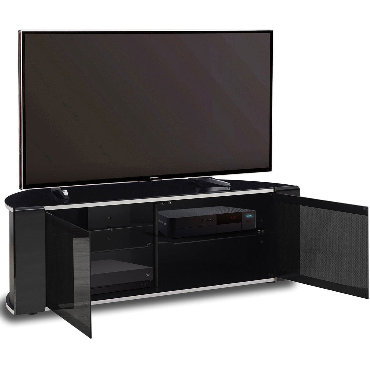 MDA Designs Sirius 1200 Black TV Stand