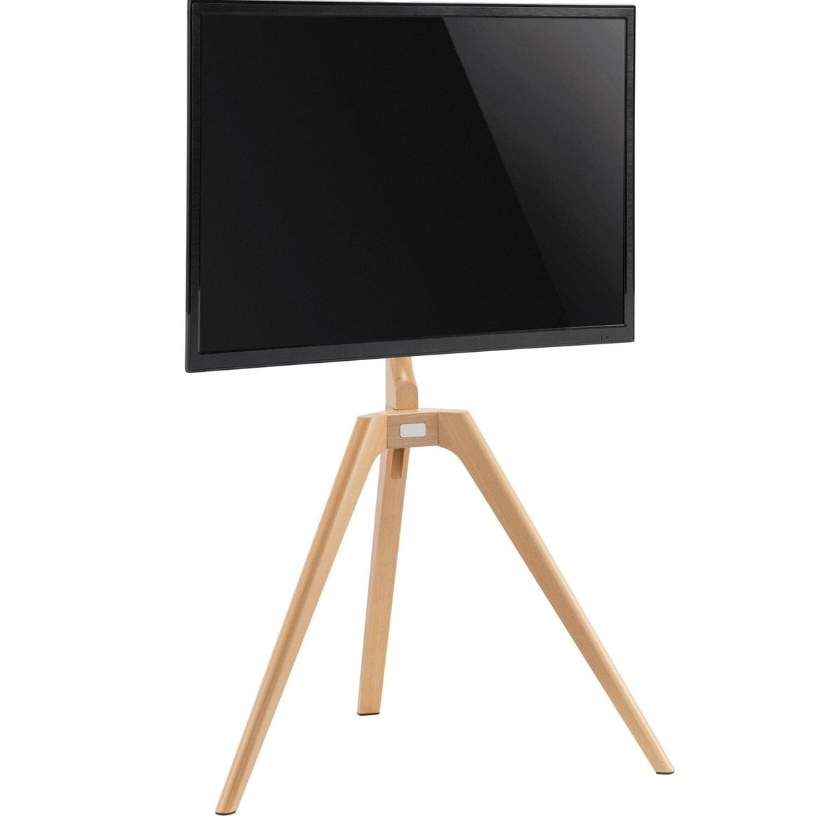 TTAP Tripod Oak TV Stand with Swivel for up to 65" TVs