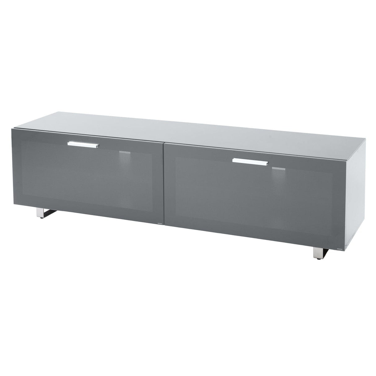 TTAP Sorrento Gloss Grey 160cm Wide TV Cabinet (SOR-1600-GRY)