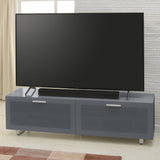 TTAP Sorrento Gloss Grey 160cm Wide TV Cabinet (SOR-1600-GRY)