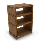 Atacama Audio Elite Eco 24 Reference 4 Shelf Hifi Rack Dark Bamboo
