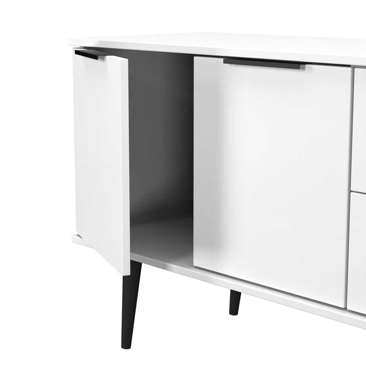 Welcome Furniture Matt White Hong Kong TV Cabinet HKB251WMWM