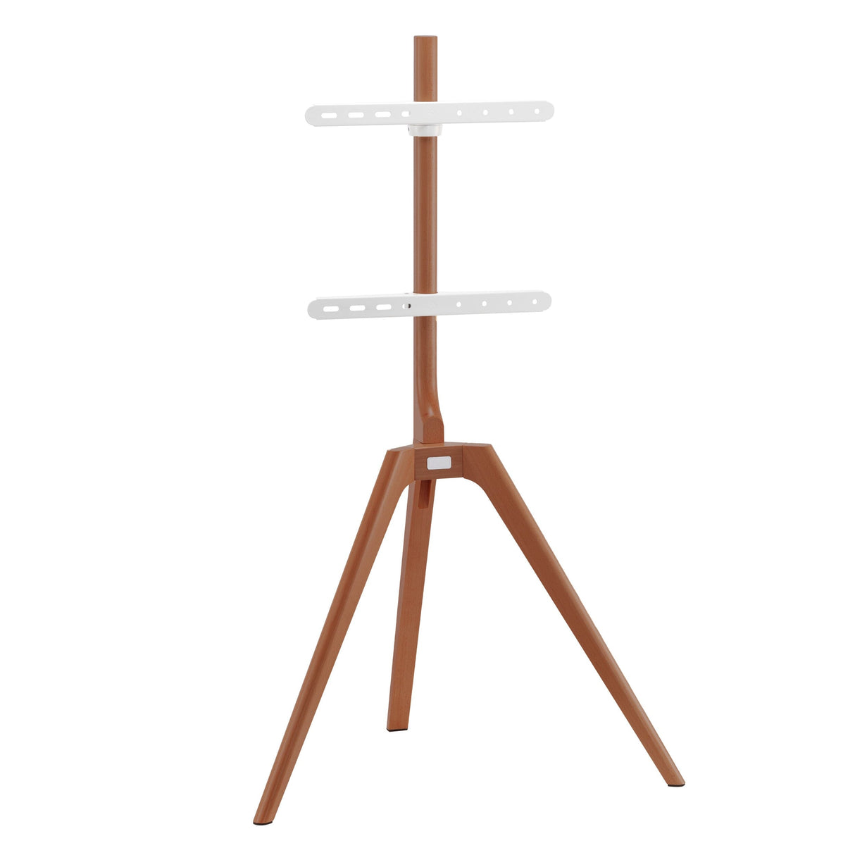 TTAP Tripod Oak TV Stand with Swivel for up to 65" TVs