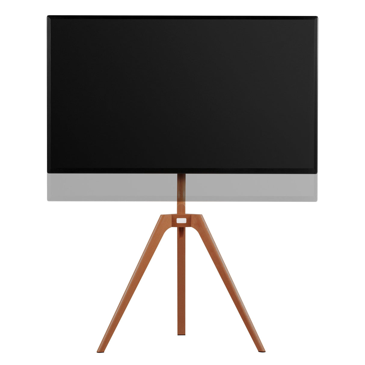 TTAP Tripod Oak TV Stand with Swivel for up to 65" TVs