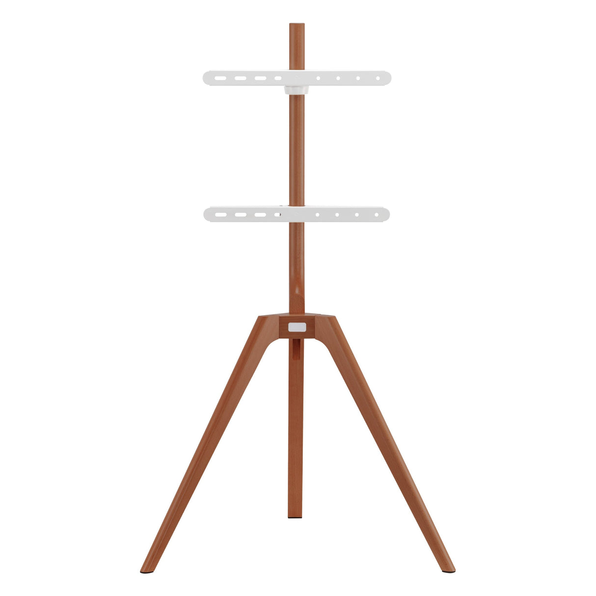 TTAP Tripod Oak TV Stand with Swivel for up to 65" TVs
